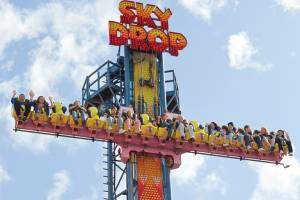 Sky Drop at Pleasure Beach in Great Yarmouth