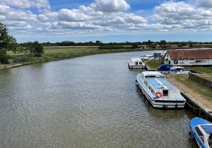 The River Bure at Acle Bridge