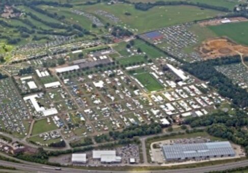 Norfolk Showground aerial view